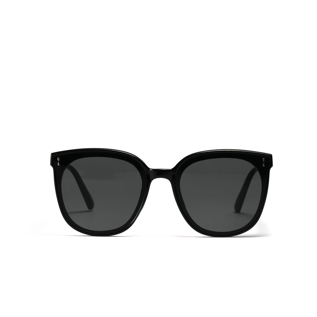 Women’s fashionable square sunglasses with high-quality transparent frame Kalsten