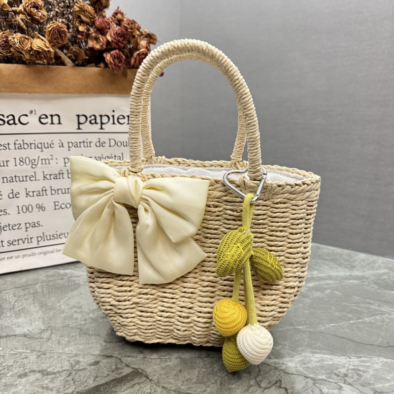 Playful Rattan Handbag Kalsten
