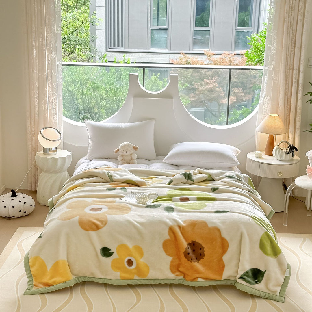 Cozy Cartoon Themed Blanket Kalsten
