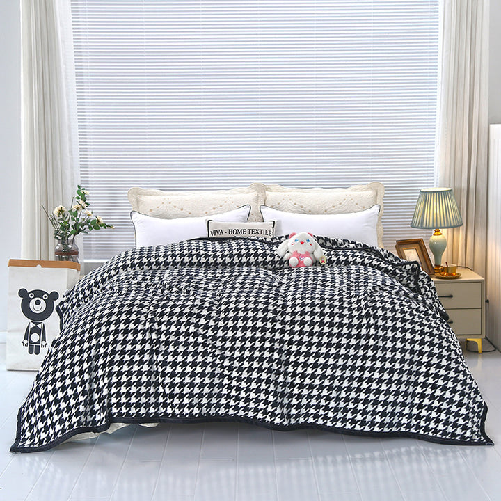 Ladies Cozy Day Bedspread with Cute Cloud Design Kalsten