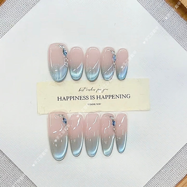 Ombre Stiletto Press-On Nail Set Kalsten