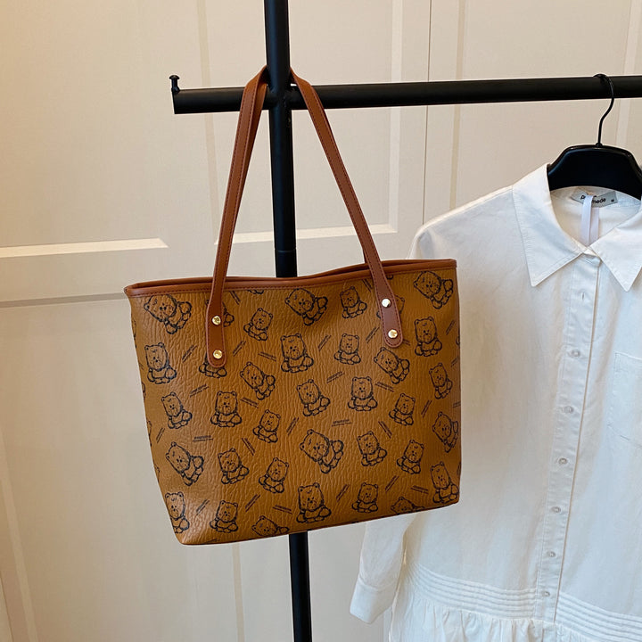 Playful Graphic Tote Bag Kalsten