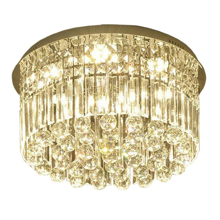 Crystal Droplet Ceiling Fixture