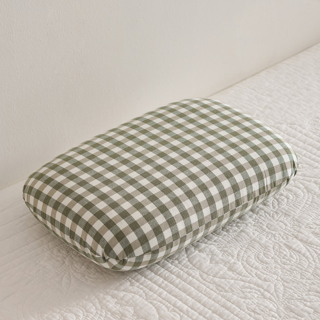 Comfort Pillow with Checked Design Kalsten