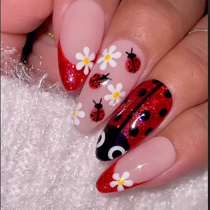 Stiletto Glossy Press-On Nails