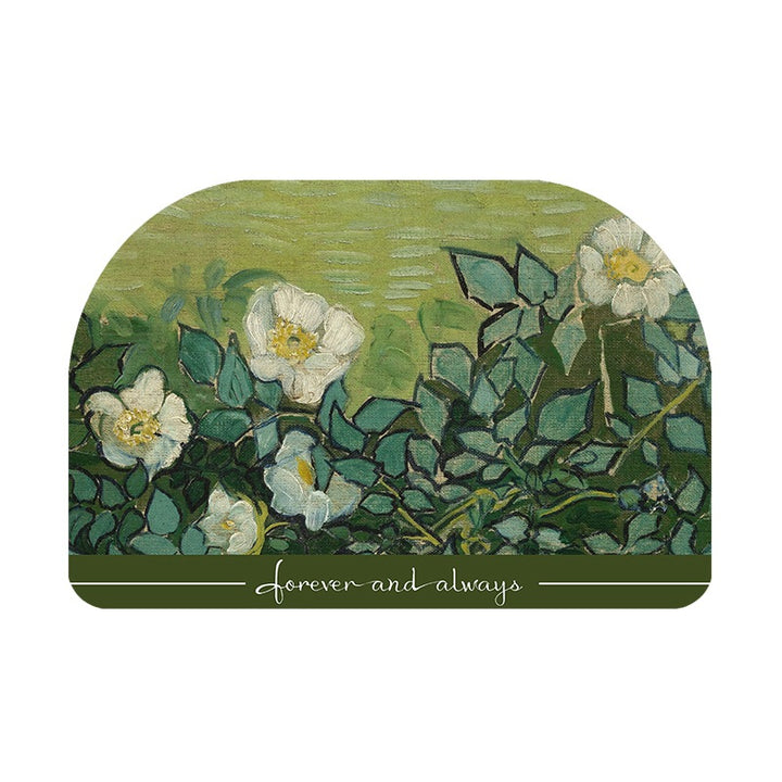 Artistic Shower Floor Mat