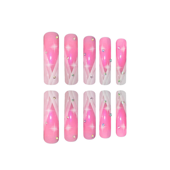 Elegant 3D Gradient Nail Art Kalsten