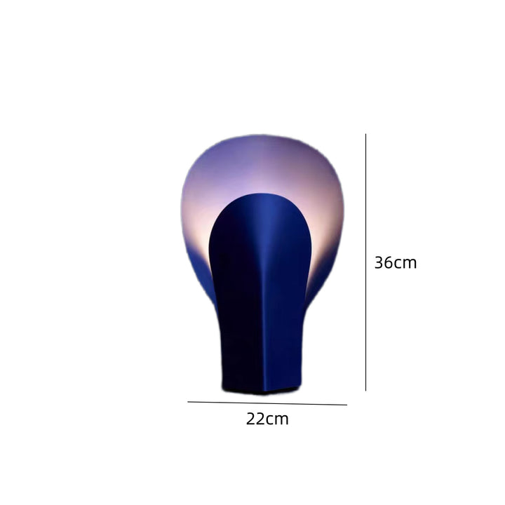 Modern Minimalist Table Lamp with Elegant Curved Shade