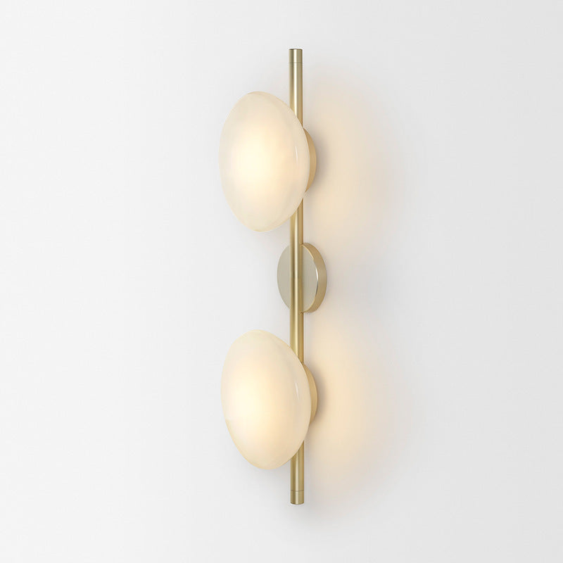 Modern Dual-Dome Wall Sconce