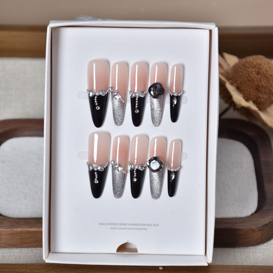 Elegant Stiletto Nail Art Extensions Kalsten