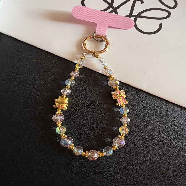 Cultural Charm Beaded Keychain Kalsten