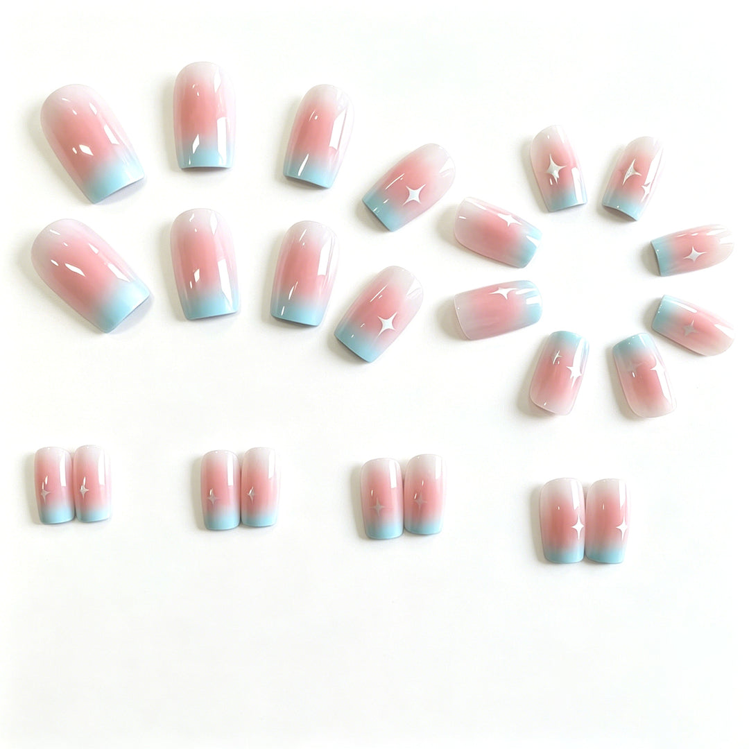 Artistic Ombre Nail Art Extensions Kalsten