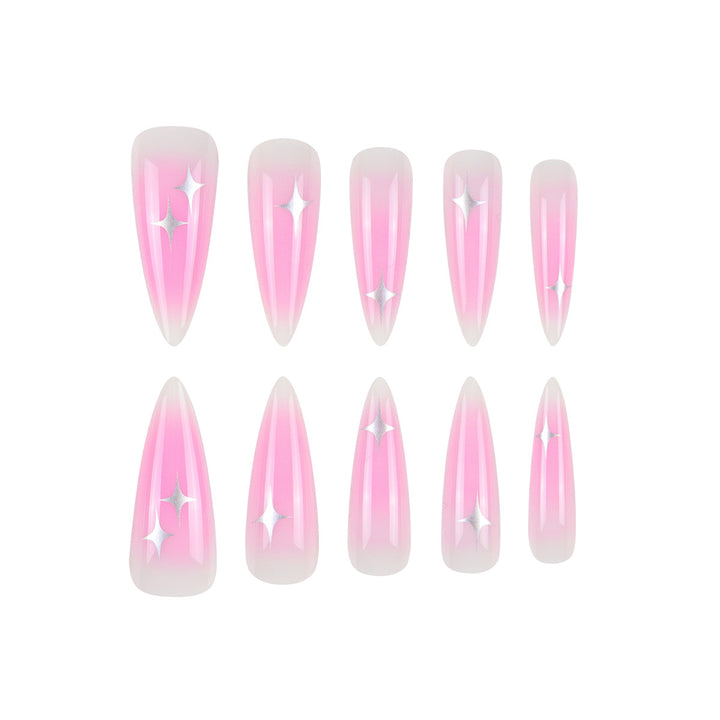 Elegant Stiletto Nail Art Kalsten