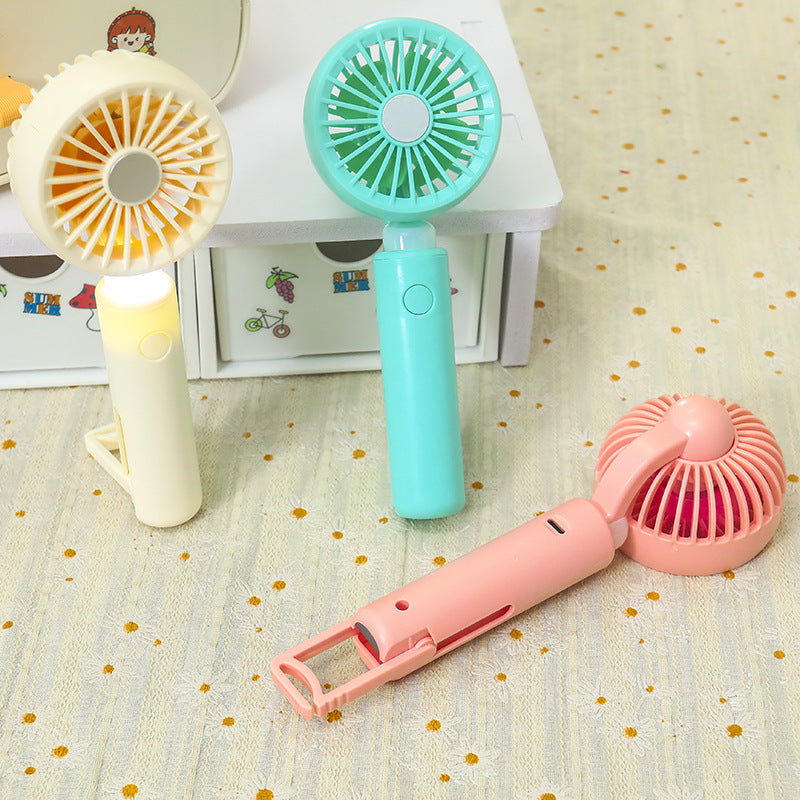 Women Portable USB Lamp Fan with Innovative Design Kalsten