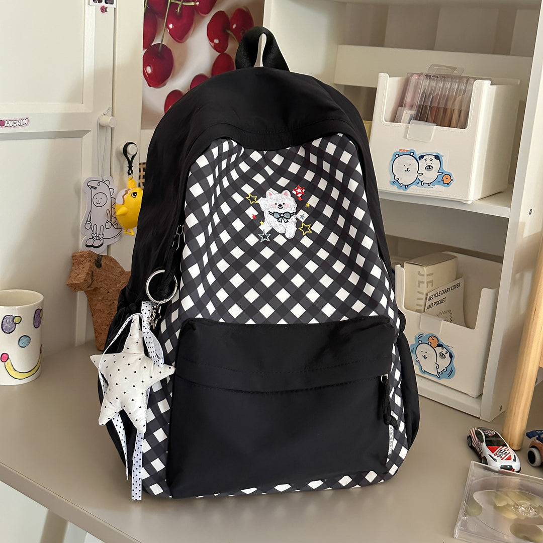 Fun Patterned School Backpack