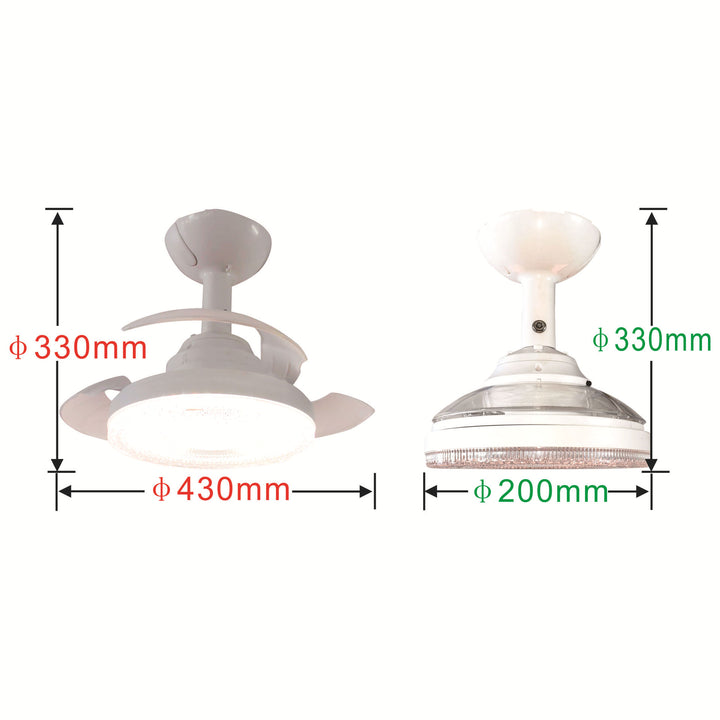 Women's Ceiling Fan with Remote Control Kalsten