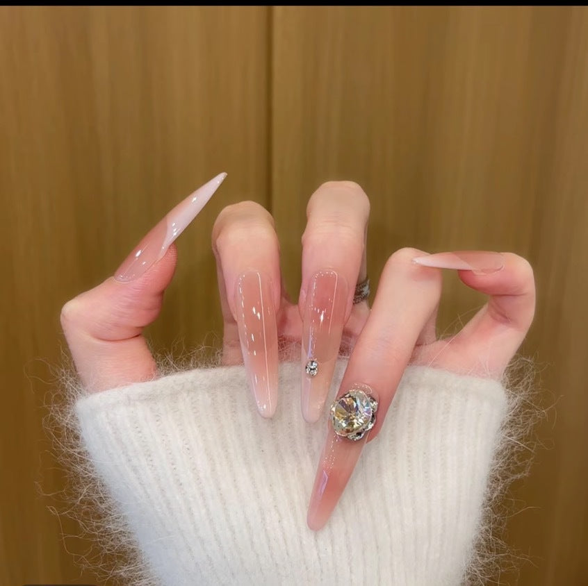 Decorative Stiletto Nail Extensions