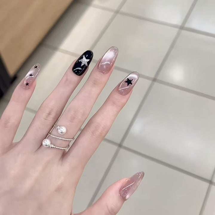 Stylish Press-On Nail Art Set Kalsten
