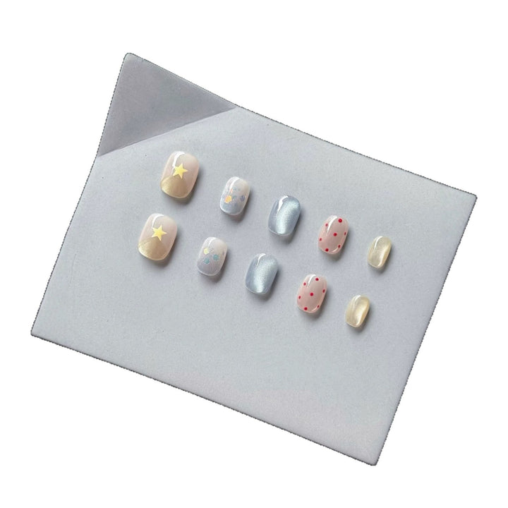 Creative Artistic Press-On Nail Set