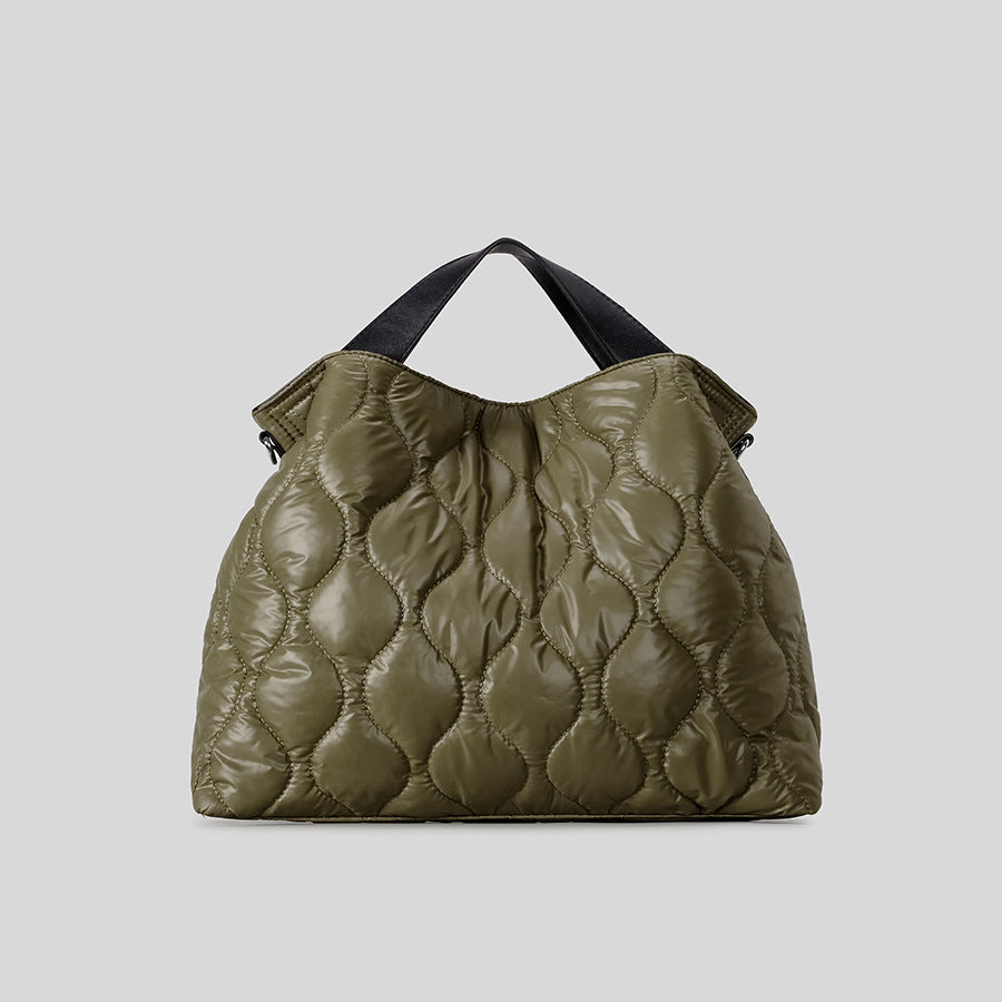 Puffed Quilted Tote