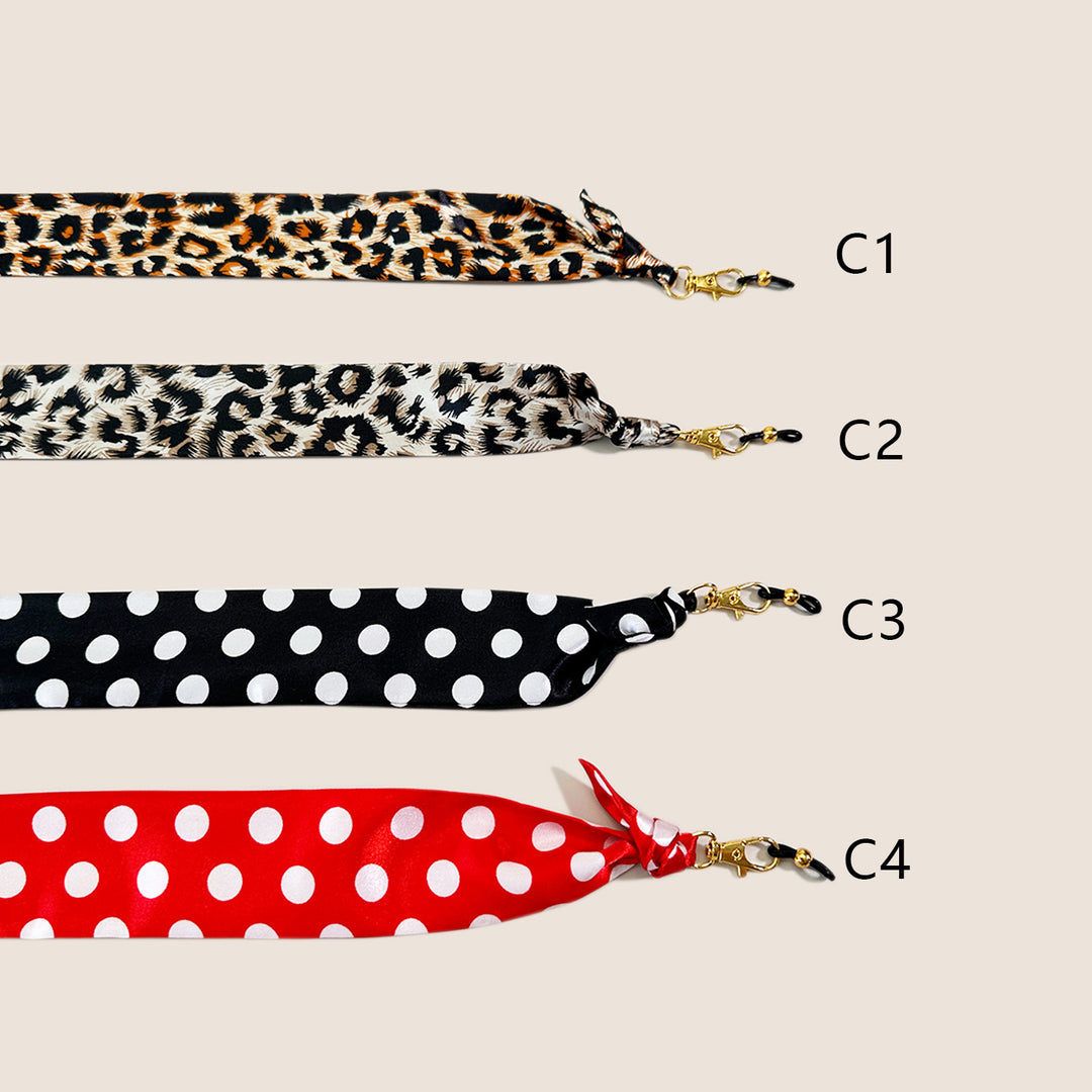 Stylish Leopard Print Eyewear Strap Kalsten