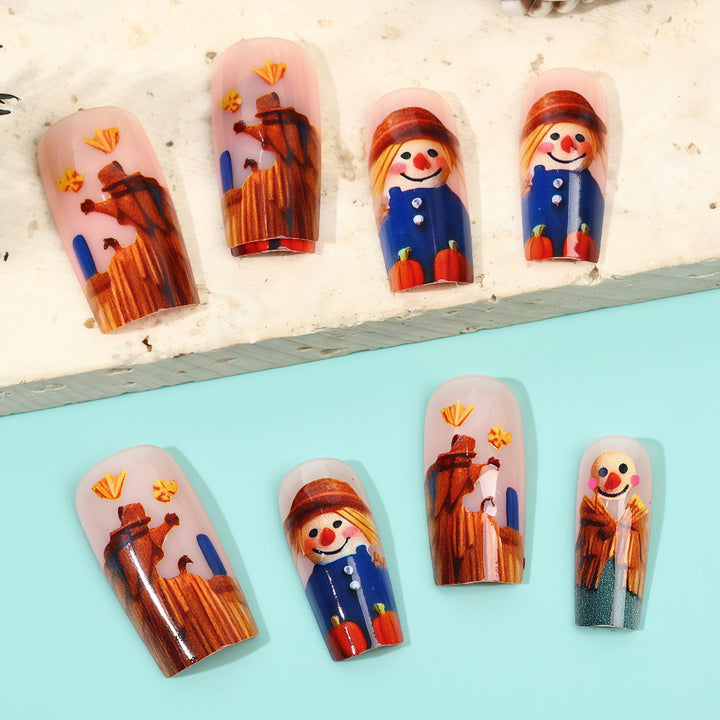 Creative Art Nails in Festive Autumn Design Kalsten