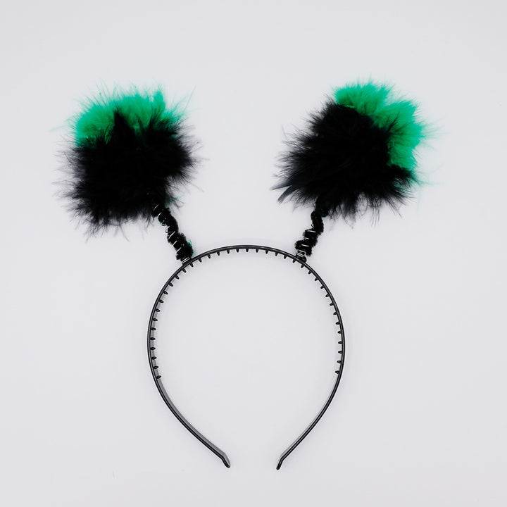 Funny headband with eye motifs
