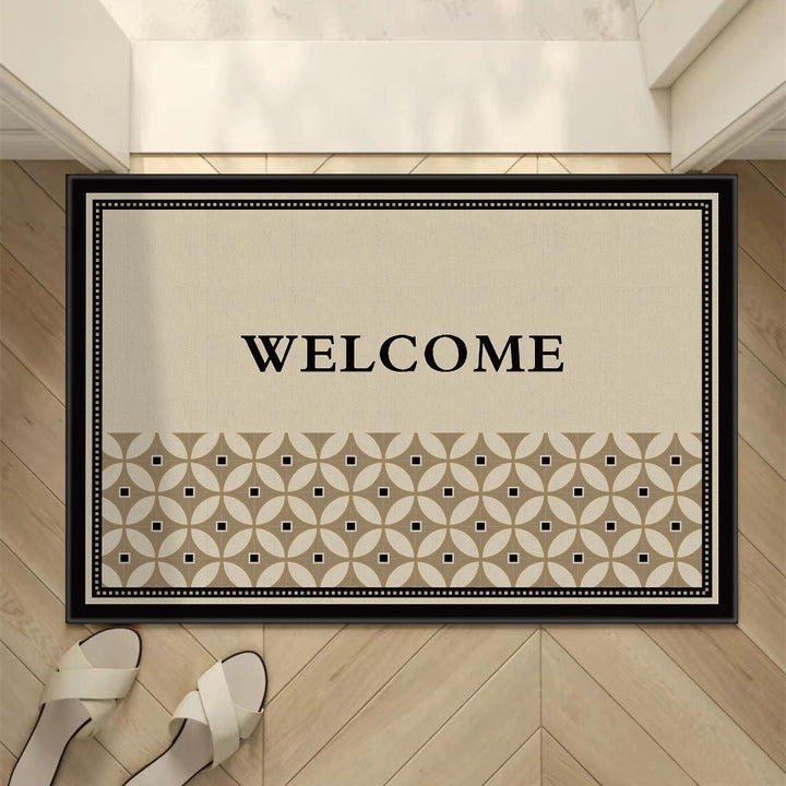 Decorative Textured Welcome Mat