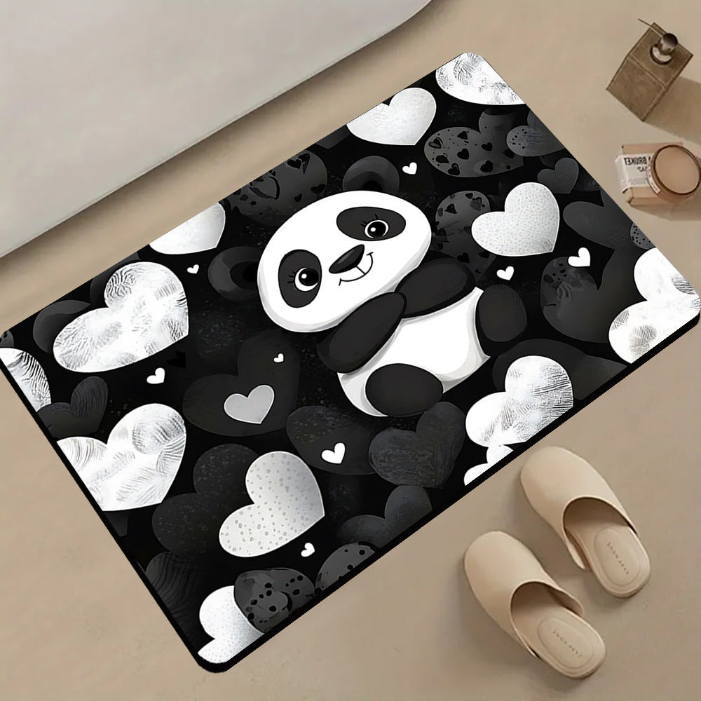 Artistic Mandala Design Bath Mat