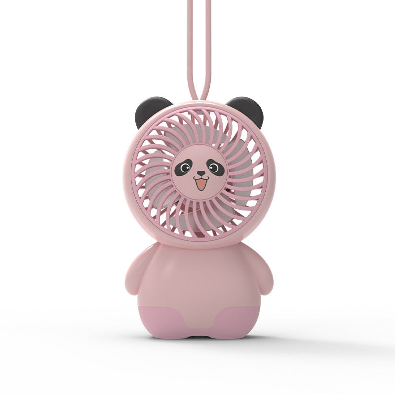 Cute Animal-Themed Handheld Fan Kalsten