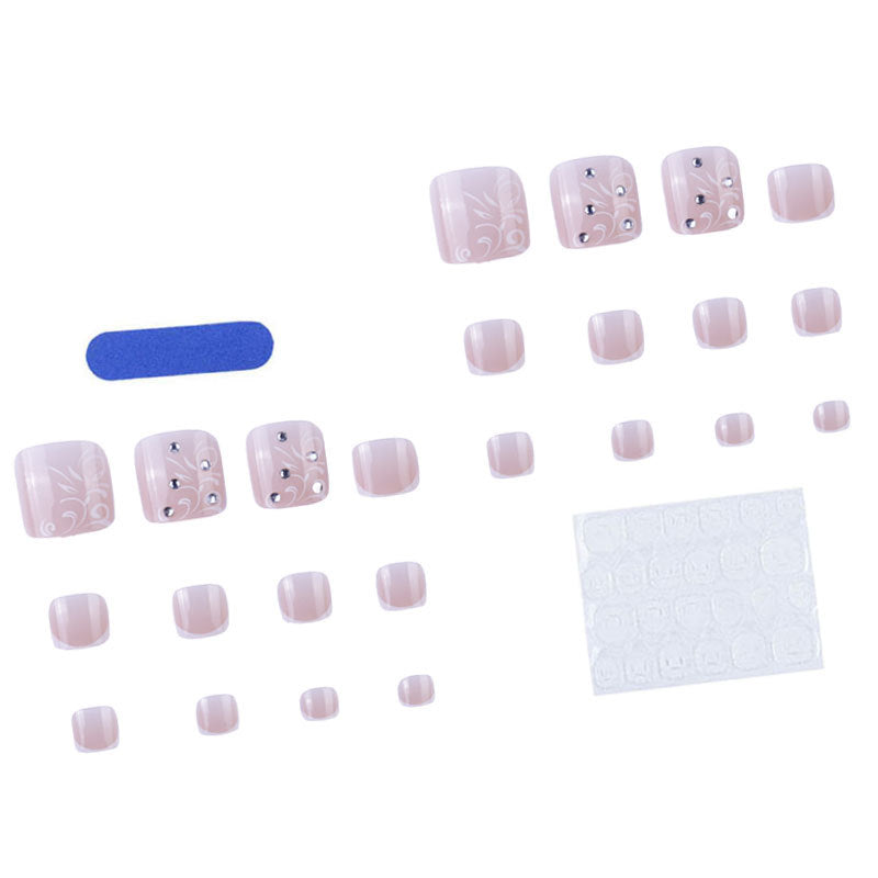 Decorative Pedicure Nail Art