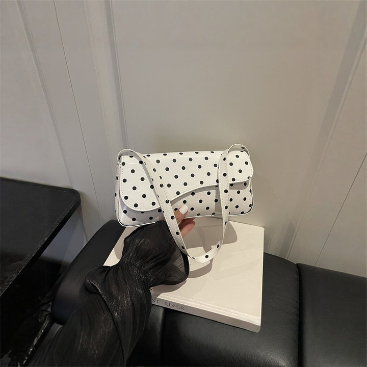 Polka Dot Mini Crossbody Handbag