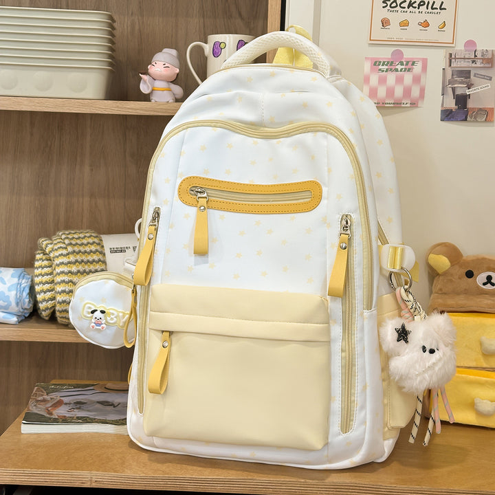 Stylish Star-Embellished Fashion Backpack Kalsten