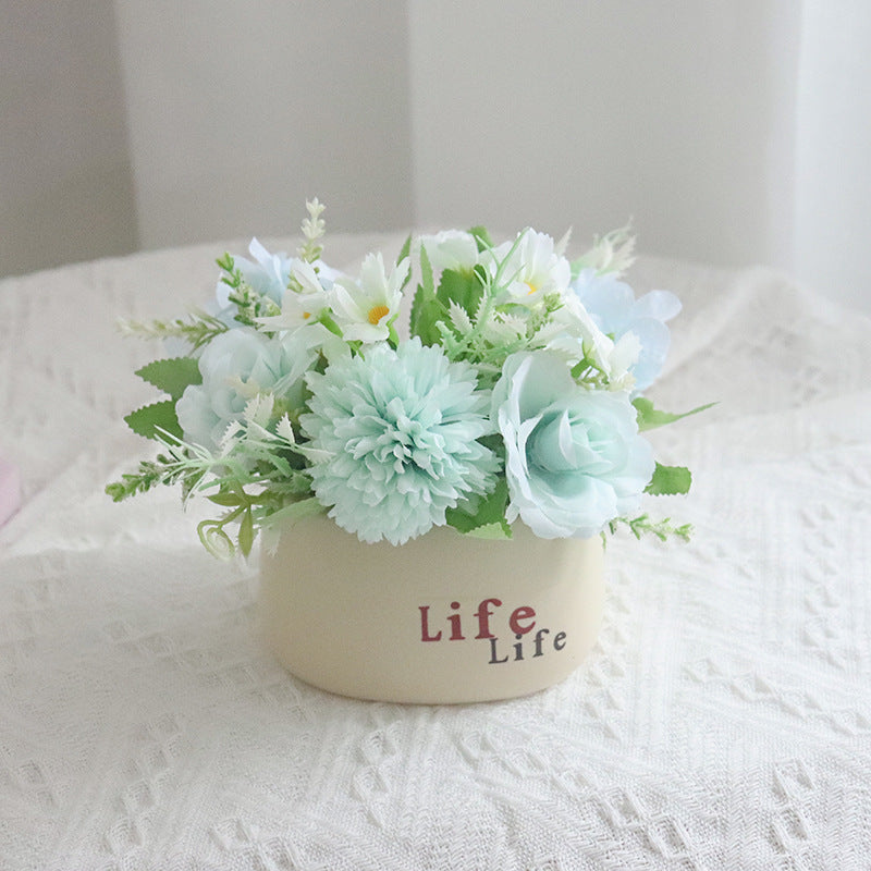 Decorative Floral Arrangement for Tabletop Decor
