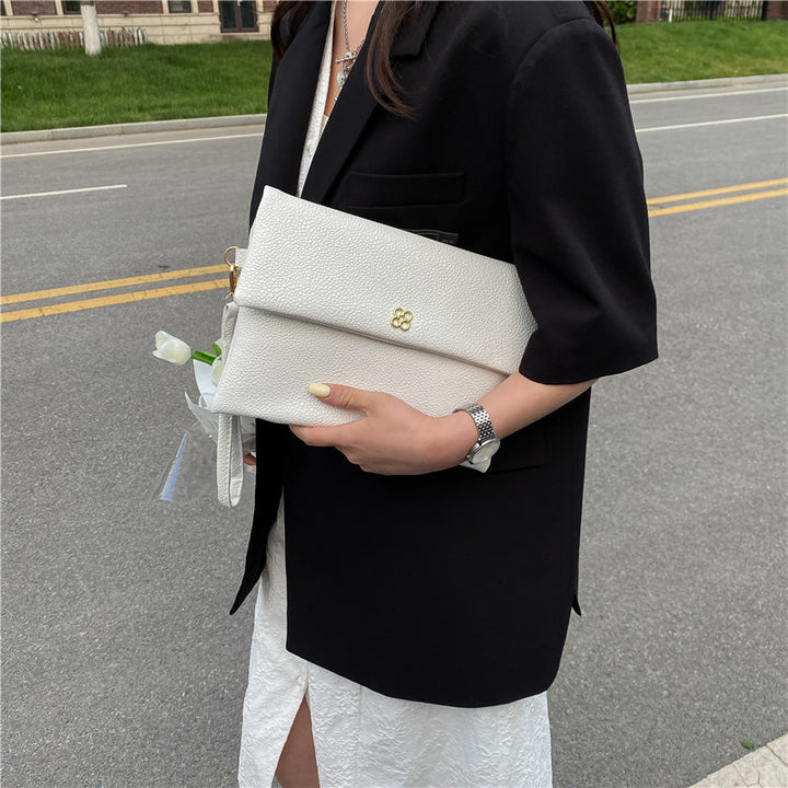 Elegant Textured Wristlet Clutch Kalsten