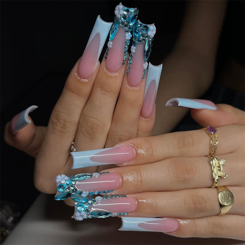 Elegant Designer Press-On Nail Set