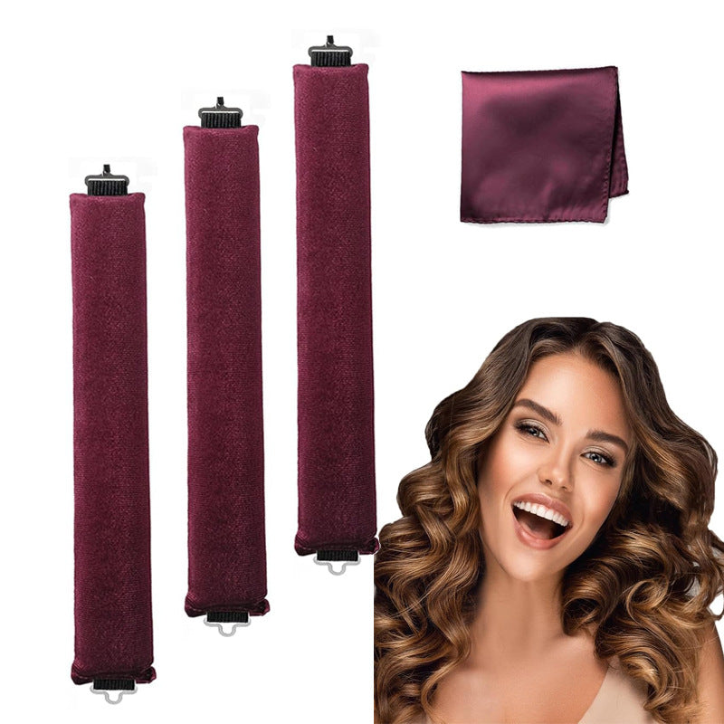 Heat-Resistant Hair Curling Rollers Set