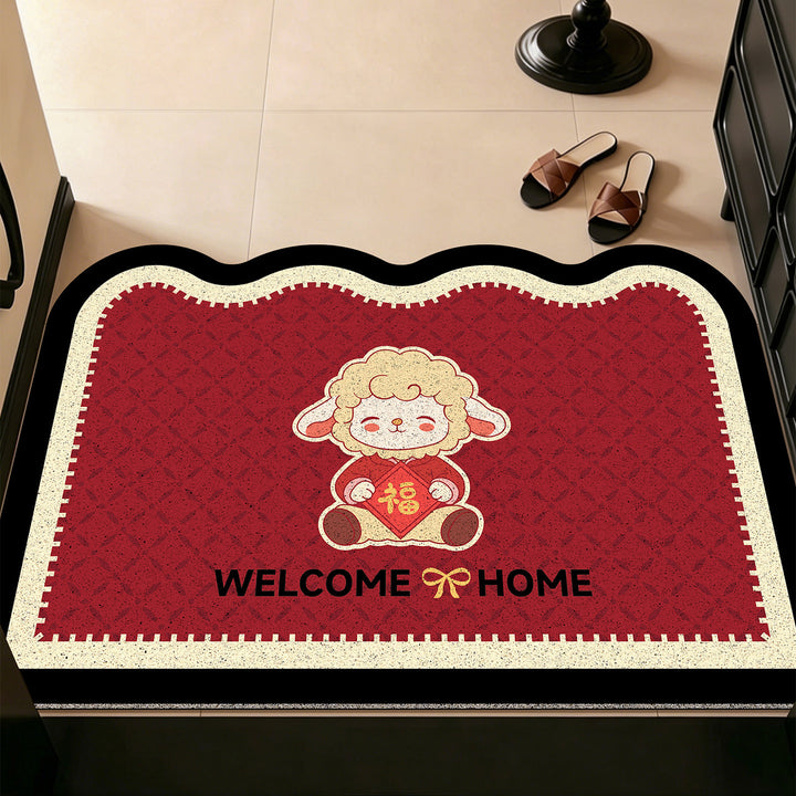 Decorative Welcome Door Mat for Home