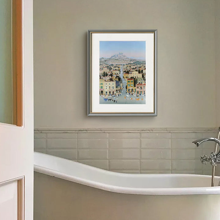 Framed Winter Landscape Artwork