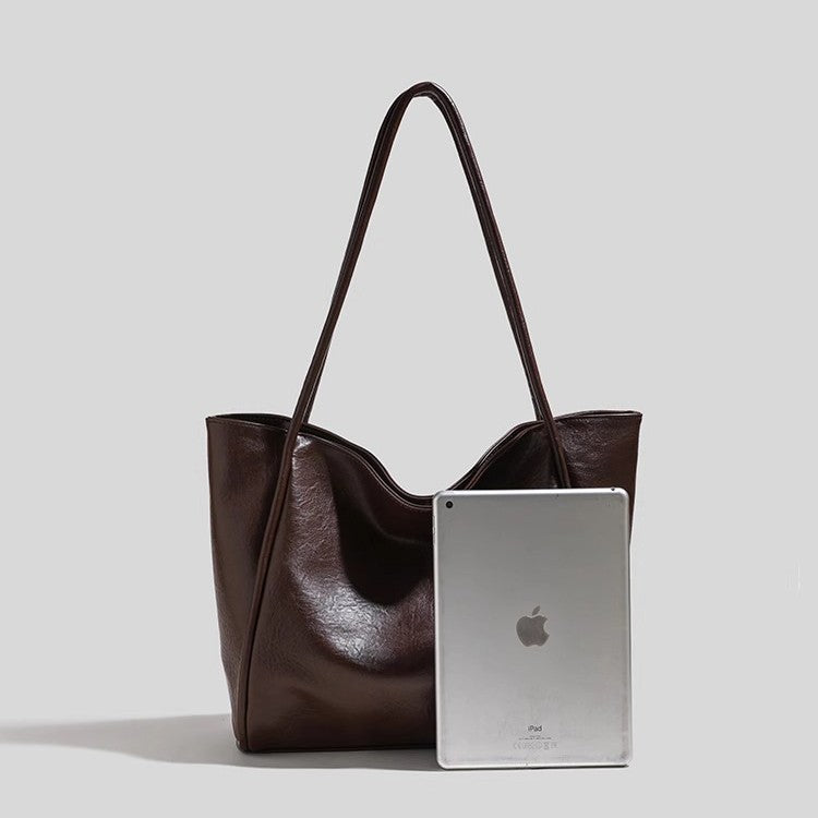 Sleek Textured Tote Kalsten