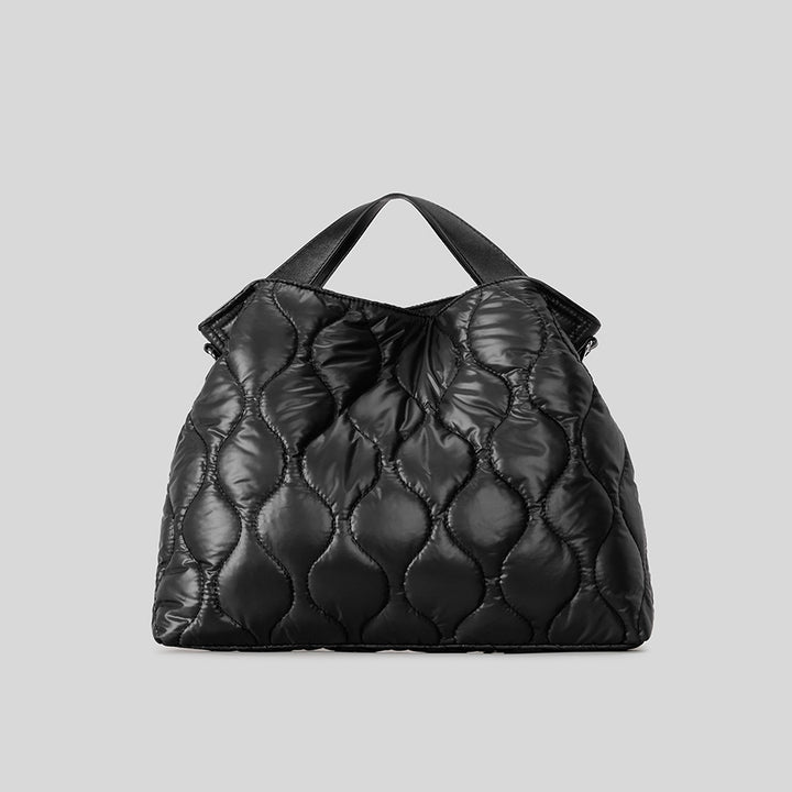 Puffed Quilted Tote
