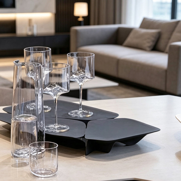 Modern Geometric Decorative Serving Platter