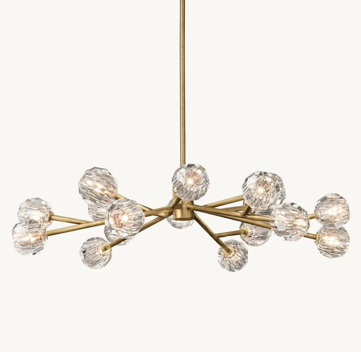Modern Floral Chandelier