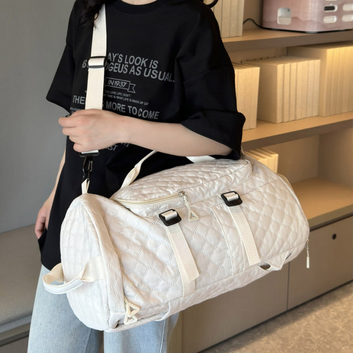 Quilted Multi-Functional Travel Backpack Kalsten