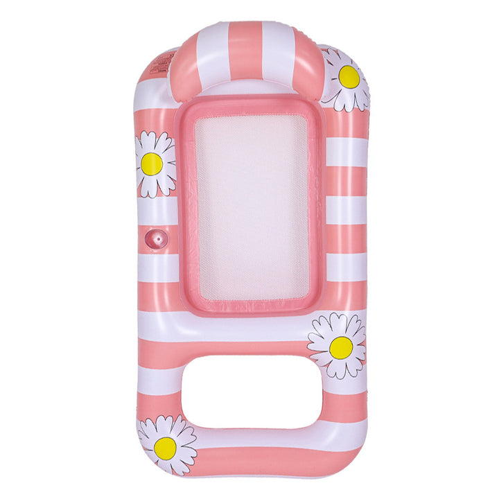 Unisex Inflatable Sun Seat with Mesh Bottom Kalsten