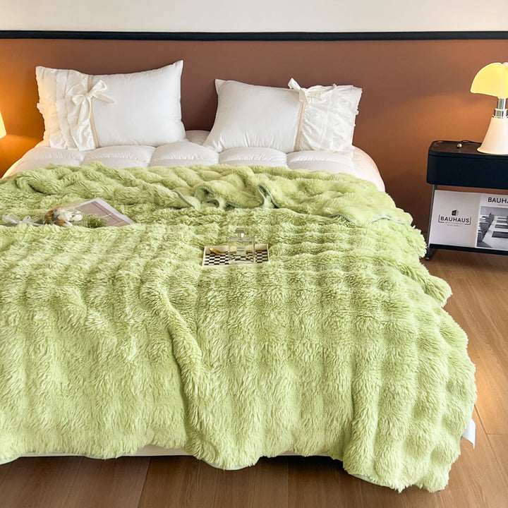 Ultra-Soft Textured Fleece Blanket Kalsten