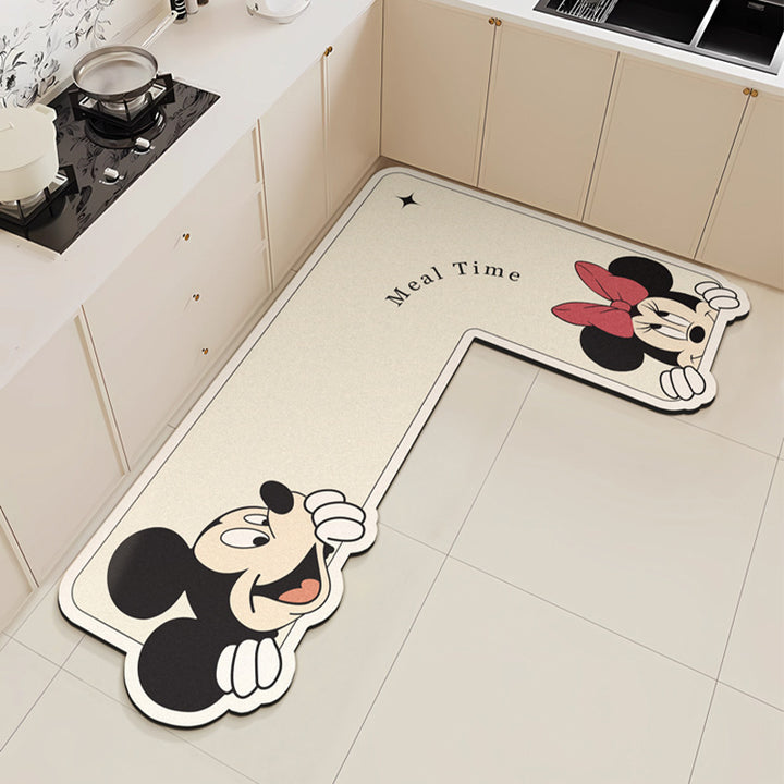 Fun-Themed Anti-Slip Kitchen Mat
