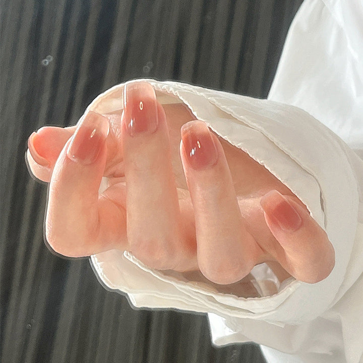Premium Natural Press-On Nail Set Kalsten