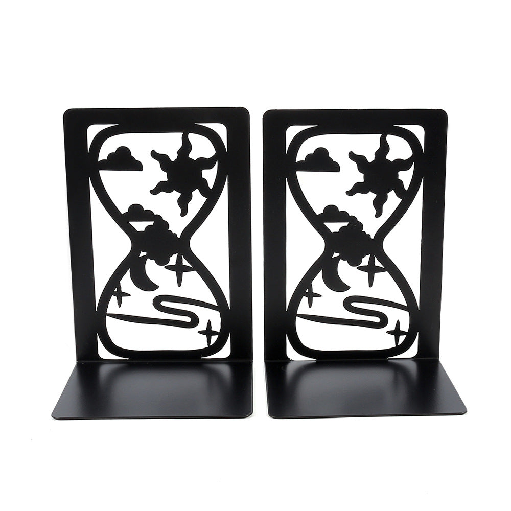 Artistic Deer-Themed Book Ends