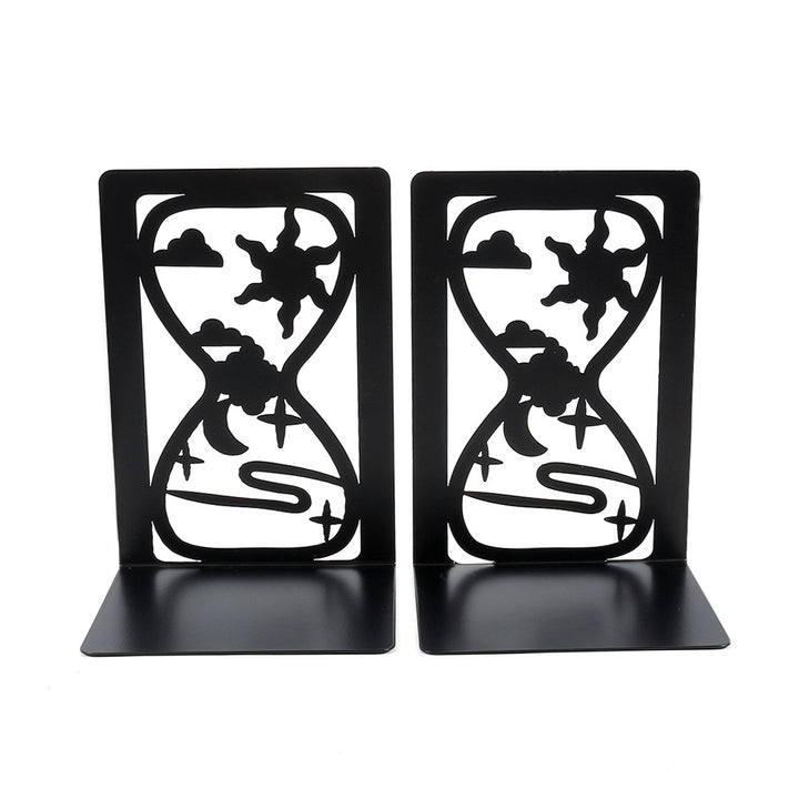 Artistic Deer-Themed Book Ends